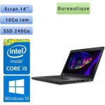 Lenovo thinkpad l470 - windows 10 - i5 16go 240go ssd - 14 - webcam - ordinateur portable pc noir Lenovo thinkpad l470 - windows 10 - i5 16go 240go ssd - 14 - webcam - ordinateur portable pc noir