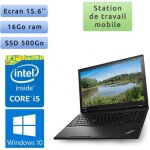 Lenovo thinkpad l540 - windows 10 - i5 16go 500go ssd - 15. 6 - webcam - workstation ordinateur portable ... Lenovo thinkpad l540 - windows 10 - i5 16go 500go ssd - 15. 6 - webcam - workstation ordinateur portable ...