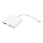 Hub usb - c 3 - en - 1 - lenovo - gx90t33021 - hdmi / vga / usb - support 4k / 1080p - noir Hub usb - c 3 - en - 1 - lenovo - gx90t33021 - hdmi / vga / usb - support 4k / 1080p - noir