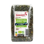 Lentilles vertes bio de france paquet de 500g sabarot Lentilles vertes bio de france paquet de 500g sabarot