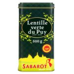 Lentilles vertes du puy aop ? bo�te de collecti?