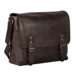 Leonhard heyden sac  paule bandoulire marron pour homme - dakota messenger bag l 87002