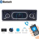 Autoradio voiture - letouch - stro bluetooth - radio fm - lecteur mp3 - tlcommande