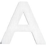 Lettre a en bois blanc 5 cm blanc