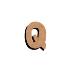 Lettre en bois - legeantdelafete - 15 cm - beige - mixte - adulte / enfant Lettre en bois - legeantdelafete - 15 cm - beige - mixte - adulte / enfant