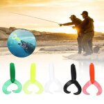 Leurre de p�che - shipenophy - 50 pi�ces - caoutchouc souple - 5 couleurs - p�che du carnassier