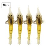 Leurre de p�che - surenhap - crevette r�aliste - 10 pi�ces - souple - p�che en mer et eau douce