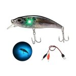 Leurre de pêche - surenhap - rechargeable électrique - vert - triple hameçon - pêche en mer Leurre de pêche - surenhap - rechargeable électrique - vert - triple hameçon - pêche en mer
