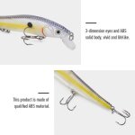 Leurre de p�che - vvikizy - vairon long tail - 119 cm - couleurs vari�es - hame�on tranchant