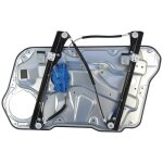 L�ve vitre pour golf 4 et bora (1997 - 2006) avec panneau - avant gauche (c�t� conducteur)