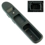 Commande lve vitre pour peugeot 207 et 207 + (2006 - 2014) avant droit (ct passager) prise carr 6554ql ...