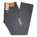 Levis 505 straight regular fit graphite twill jeans homme