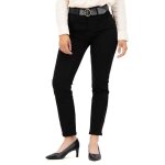 Levis 7 high rise straight jeans femme - night is blackl