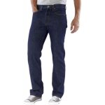 Levis jeans 501 coupe droite bleu fonc 0115 homme