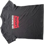 Levis original t - shirt femme noir san francisco