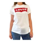 Levis perfect t - shirt batwing logo blanc femme