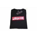 Levis t shirt lazy tab noir