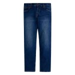 Levis stay loose tapered jeans. composition:67%co 29%pl 3%ry 1%ea.