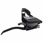 Levier - manette vtt shimano stef500 droit 8v. noir pour frein v - brake 4 doigts
