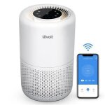 Levoit purificateur d`air maison intelligent avec hepa compatible avec alexa et app cadr 170 m / h 35m ...