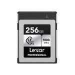 Lexar carte professional cfexpress 256 go type b card silver series 1000r / 600w mb / s