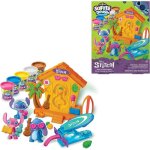 Lexibook crazart - kit de fabrication de figurines stitch en p�te � modeler douce et mall�able