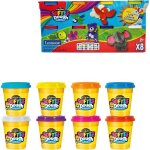 Lexibook crazart - p�te � modeler douce et mall�able - 8 pi�ces - 3 ans