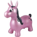 Lexibook - licorne sauteuse gonflable rose - 3 ans et +