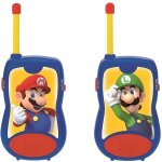 Lexibook super mario talkies - walkies 200m jeu de communication pour enfant 2 canaux de communication ...