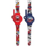 Lexibook - montre 2 en 1 walkie - talkie - spiderman - 200m de porte - rouge et bleu - ds 3 ans
