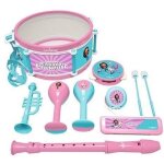 Lexibook - set musical gabby et la maison magique - 7 instruments - rangement dans le tambour