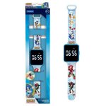 Lexibook - sonic - montre led connecte - bracelet ajustable