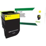 Lexmark 71b20y0 cartouche de toner jaune programme de retour