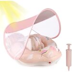 Leytn boue bb gonflable avec parasol amovible boue de natation pour bb bb sige de piscine pour ...