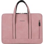 Housse ordinateur portable - leytn® - 15. 6 pouces - cuir pu - Étanche - rose Housse ordinateur portable - leytn® - 15. 6 pouces - cuir pu - Étanche - rose