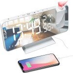 Leytn® réveil projecteur plafond rotation 180 ° luminosité réglable avec fonction snooze double réveil ... Leytn® réveil projecteur plafond rotation 180 ° luminosité réglable avec fonction snooze double réveil ...
