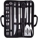 Ensemble doutils de barbecue en acier inoxydable leytn - kit barbecue portable pour extrieur / camping ...