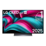Lg oled evo oled48c56lb 48 (121 cm) uhd 4k - ?9 ai gen8 dolby vision hdmi 2. 1 144hz vrr webos 25 40w ...