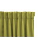 Lifa living rideau occultant avec crochets vert rideau opaque fentre 100 % polyester rideau isolant ...