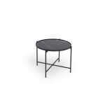 Lifa living table d?appoint ronde noire et marbrée table bout de canapé design et multifonctionnelle ... Lifa living table d?appoint ronde noire et marbrée table bout de canapé design et multifonctionnelle ...