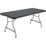Lifetime table rectangulaire 183 cm noir Lifetime table rectangulaire 183 cm noir
