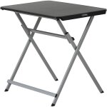 Table pliante - lifetime - 80623 - 30 in. (76 cm) - noir - design contemporain - rsistante
