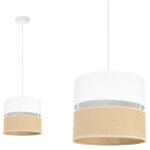 Light - home juta abat jour suspension luminaire lustre - e27 - classique 1 - lumières 20 cm - blanc ... Light - home juta abat jour suspension luminaire lustre - e27 - classique 1 - lumières 20 cm - blanc ...