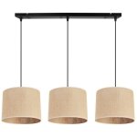 Light - home juta abat jour suspension luminaire lustre - e27 - classique 3 - lumières 20 cm - noir base ... Light - home juta abat jour suspension luminaire lustre - e27 - classique 3 - lumières 20 cm - noir base ...