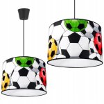 Light - home - soccer - abat jour suspension luminaire lustre - e27 - classique 1 - lumires - jaune ...