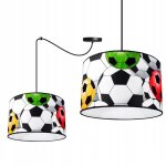 Light - home - spider soccer - abat jour suspension luminaire lustre - e27 - spider 1 - lumires - jaune ...