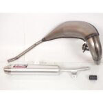 Ligne de pot d�chappement giannelli pour moto yamaha 125 dtr 2004 � 2007