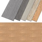 Revtement de sol pvc - liliin - dalles autocollantes - 9144 x 1524 cm - impermable - 18 pices pour ...