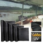 Liliin 18 x 10m brise - vue pour clture et balustrade de balcon en polythylne stabilis aux uv avec ...