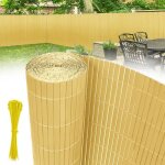 Liliin canisse pvc pour jardin balcon terrasse cl�ture brise - vent stores balcon brise vue 120x300cm ...